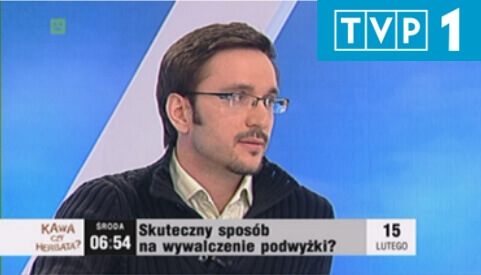 Prezes firmy 4grow szkolenia biznesowe w tvp1