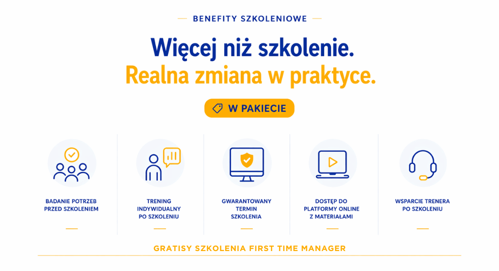 gratisy szkolenia first time manager