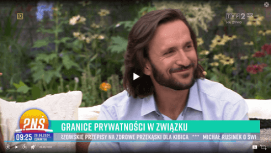 Mateusz Dąbrowski w PnŚ w temacie: Parnter sprawdza telefon